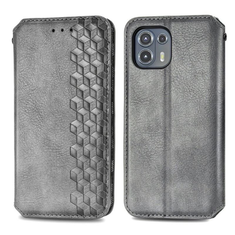 Flip Cover Motorola Edge 20 Lite Kub Design Kortholder