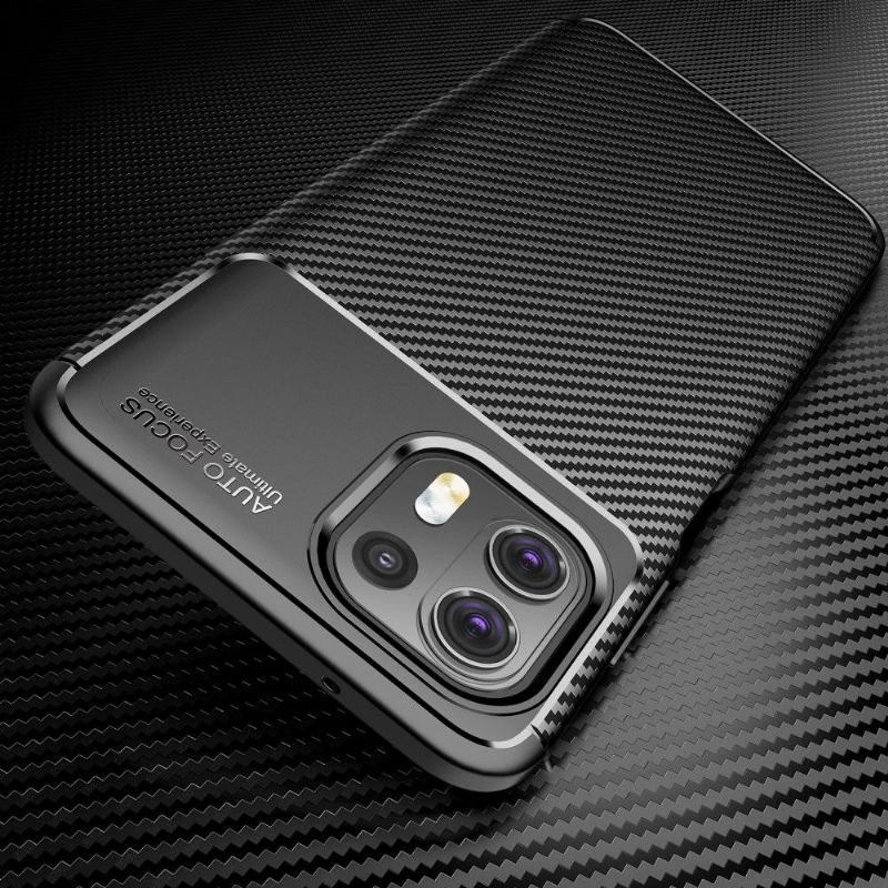 Mobilcover Motorola Edge 20 Lite Original Carbon Fiber Style