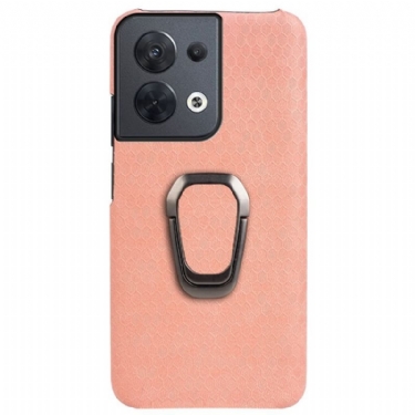 Cover Oppo Reno 8 Honeycomb Med Ring-støtte