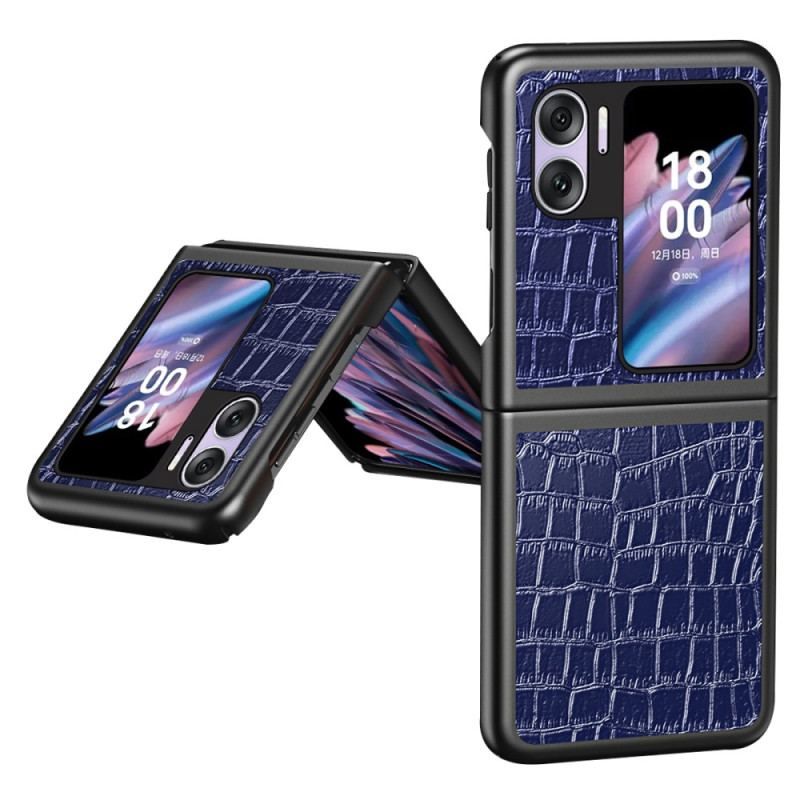 Mobilcover Oppo Find N2 Flip Flip Cover Krokodille Tekstur