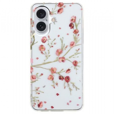 Cover iPhone 16 Blomster