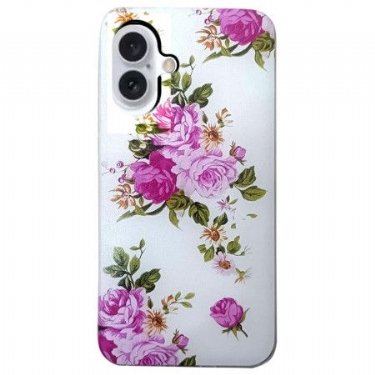 Cover Til iPhone 16 Lyserøde Blomster