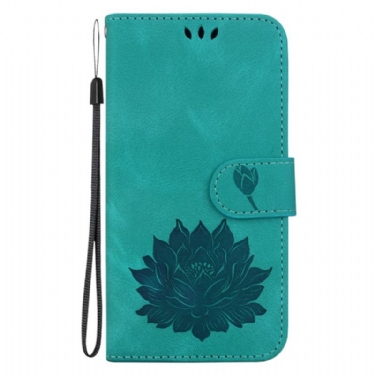 Flip Cover iPhone 16 Lotus-rem