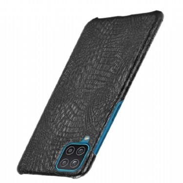 Cover Samsung Galaxy A12 Croc Skin Effekt