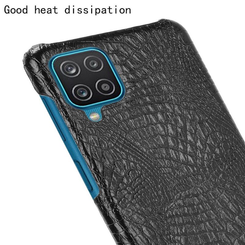 Cover Samsung Galaxy A12 Croc Skin Effekt