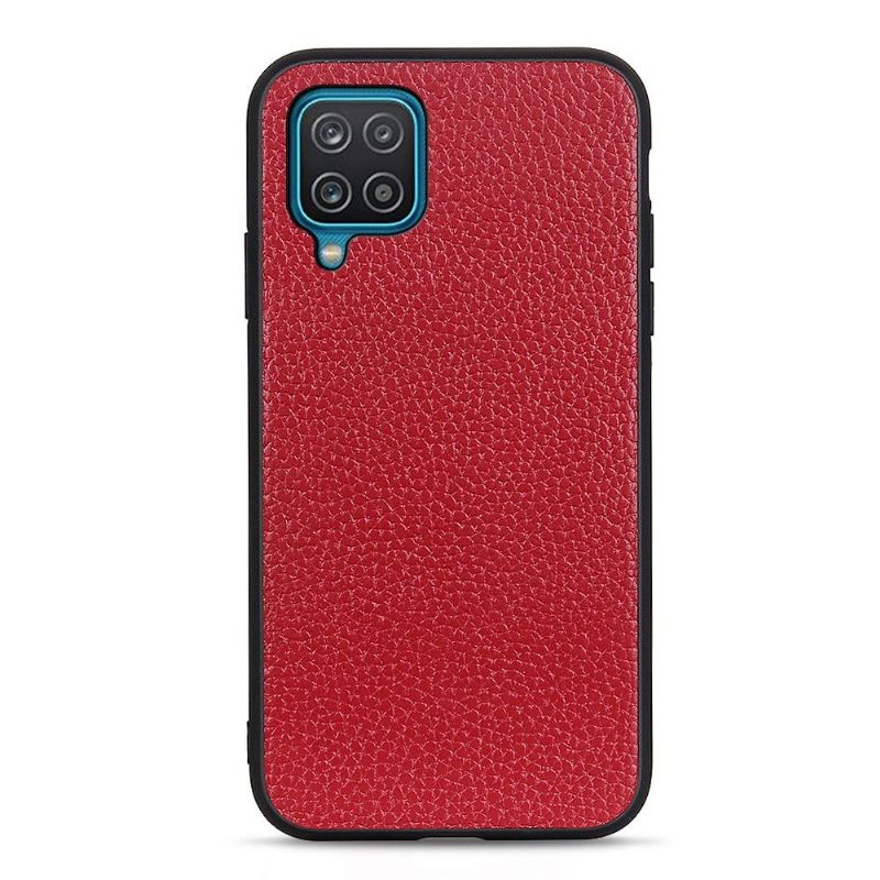 Cover Samsung Galaxy A12 Kornet Ægte Læder