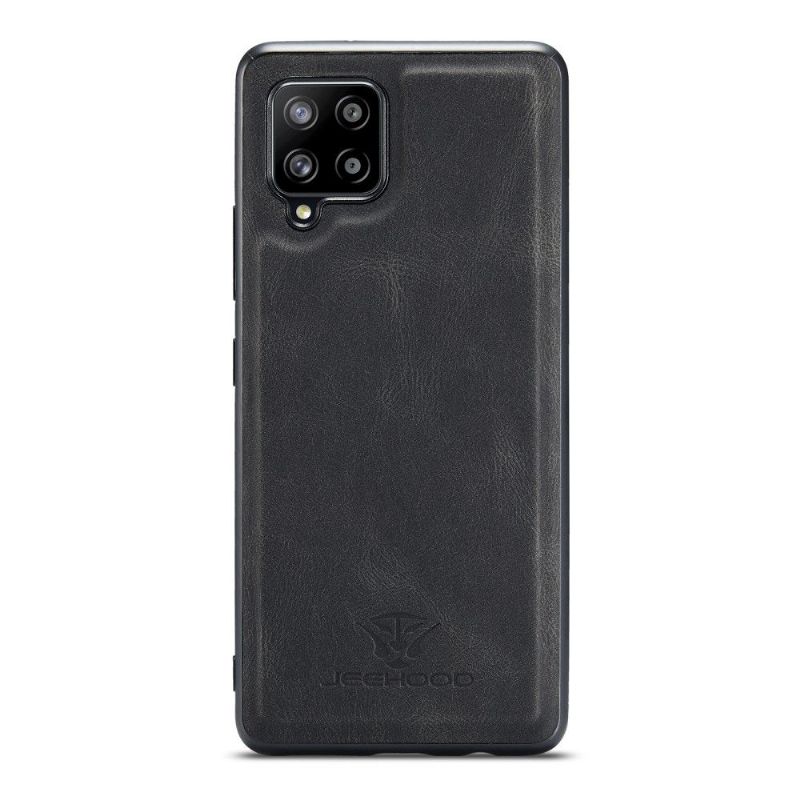 Cover Samsung Galaxy A12 Lædereffekt + Aftagelig Kortholder