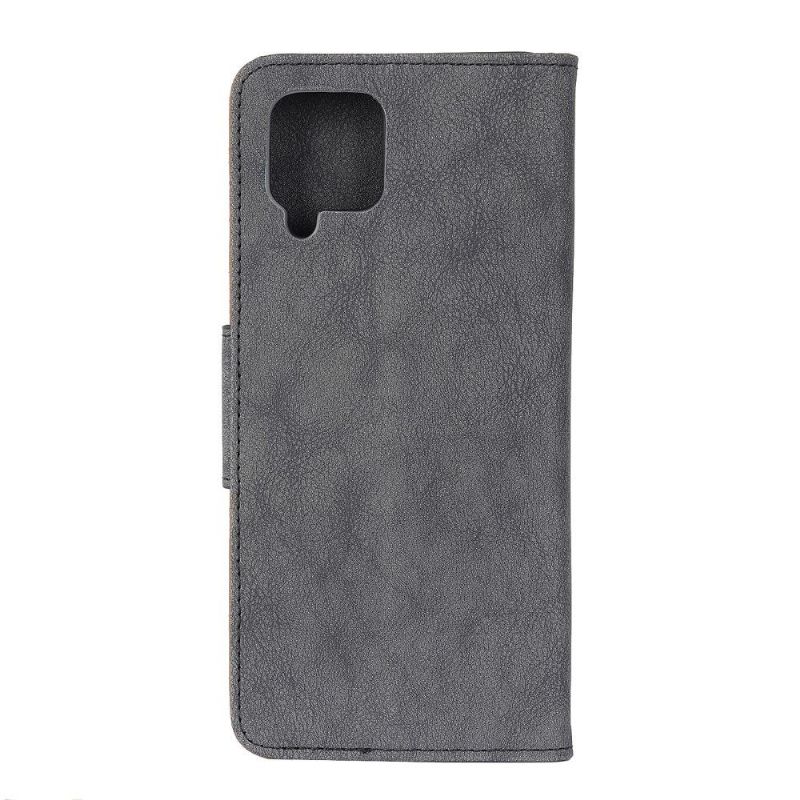 Etui Samsung Galaxy A12 Anti-fald Edouard Kunstlæder Vintage