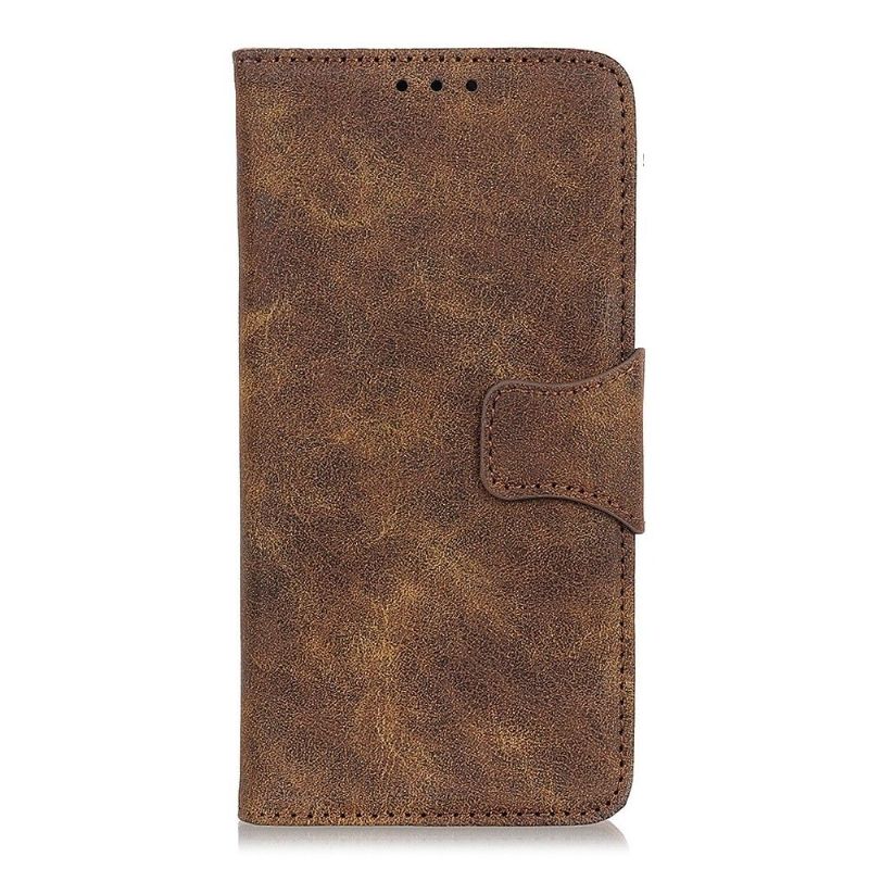 Etui Samsung Galaxy A12 Anti-fald Edouard Kunstlæder Vintage