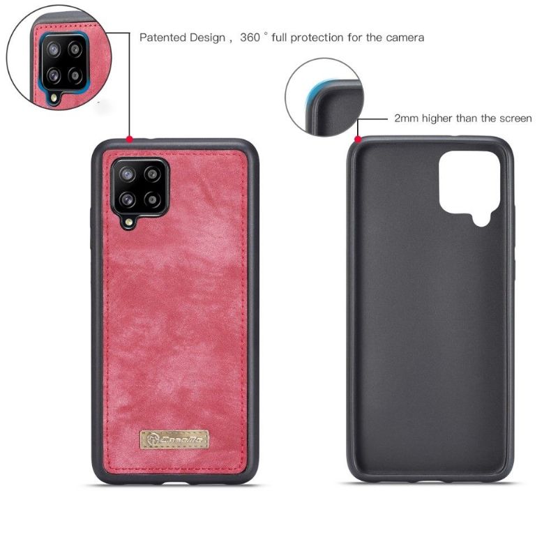 Flip Cover Samsung Galaxy A12 2 i 1 Aftagelig Tilstand