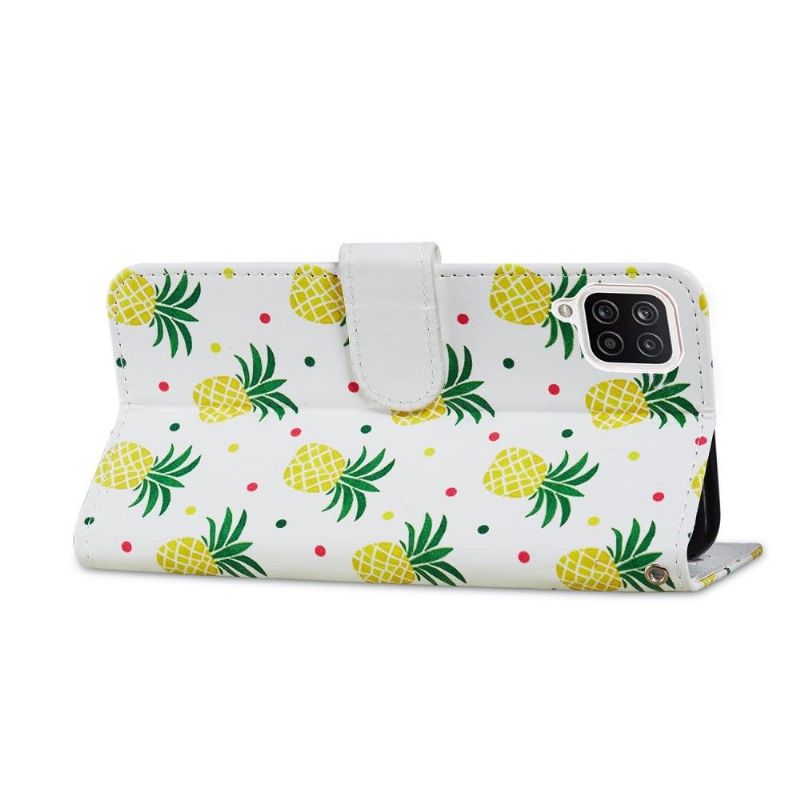 Flip Cover Samsung Galaxy A12 Ananas