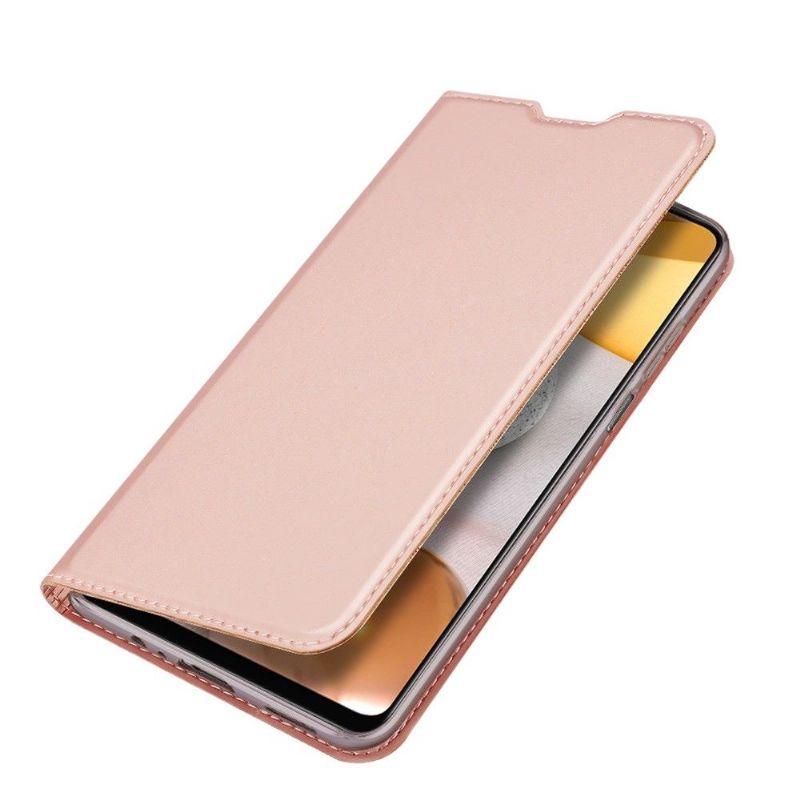 Flip Cover Samsung Galaxy A12 Business Satin Effekt