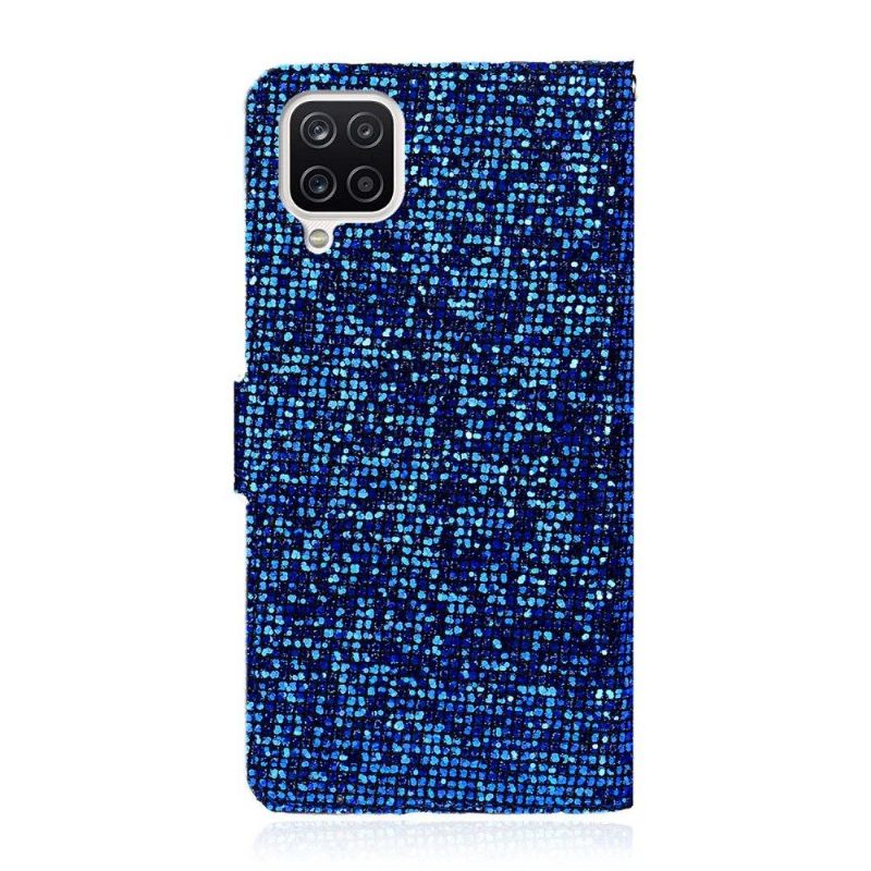 Flip Cover Samsung Galaxy A12 Glitterkortholder