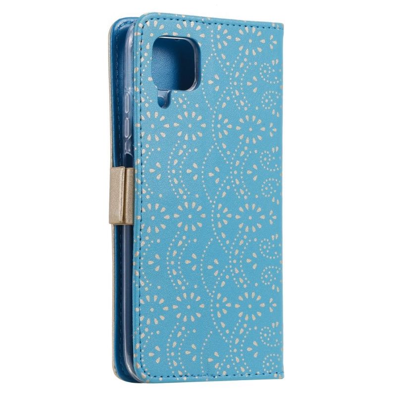 Flip Cover Samsung Galaxy A12 Punge Etui Romansk Blonde