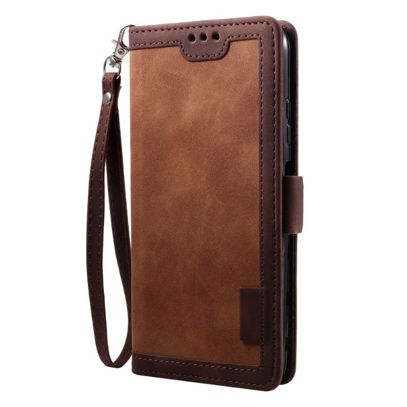 Flip Cover Samsung Galaxy A12 Punge Etui Vintage Pocket Wallet