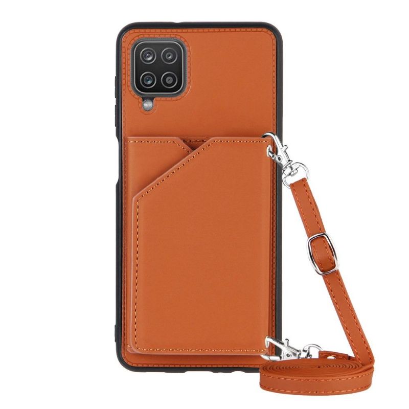 Mobilcover Samsung Galaxy A12 Original Aude Multi-compartment Lanyard