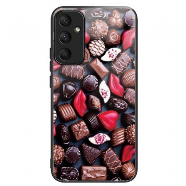 Cover Samsung Galaxy A55 5g Chokolader Af Hærdet Glas