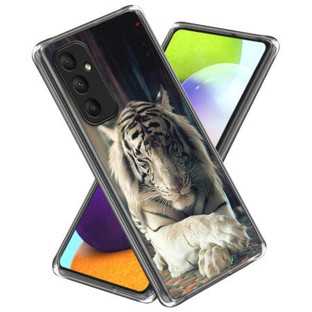 Cover Samsung Galaxy A55 5g Hvid Tiger