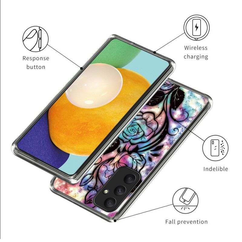 Cover Samsung Galaxy A55 5g Lyserød Drøm