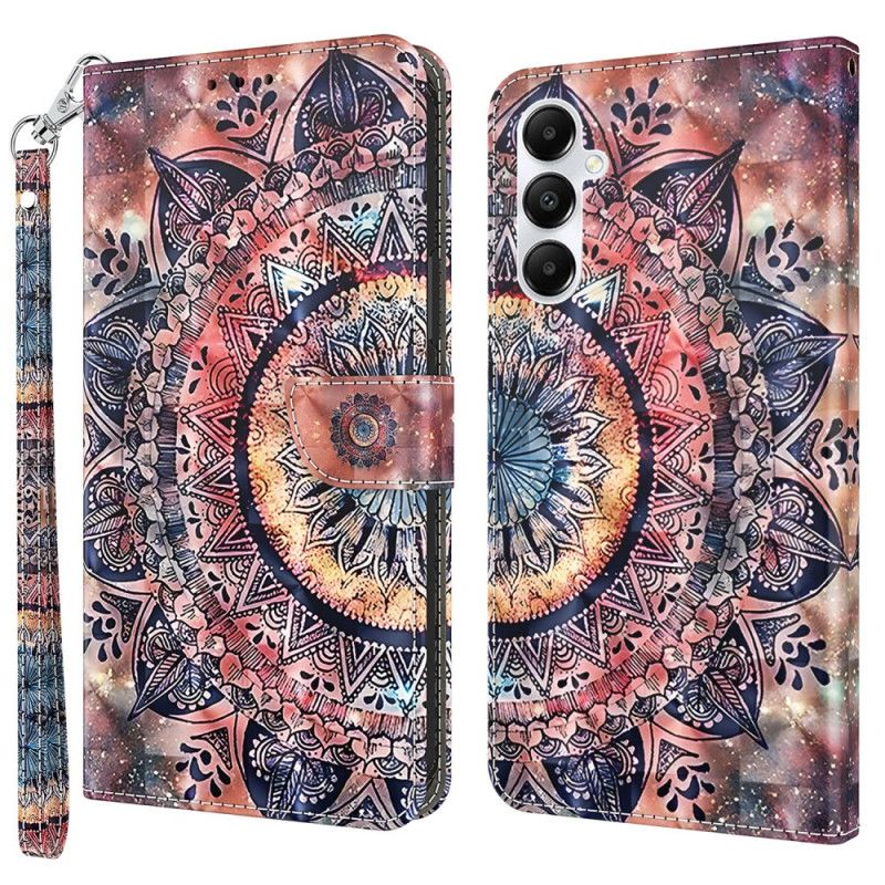 Flip Cover Samsung Galaxy A55 5g Farve Mandala Med Rem