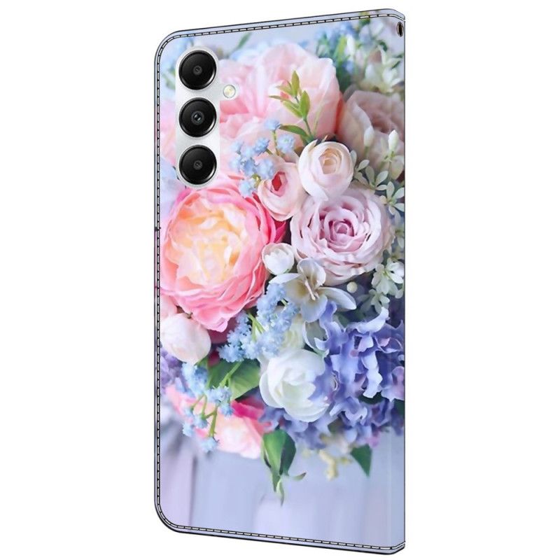 Flip Cover Samsung Galaxy A55 5g Farverige Blomster