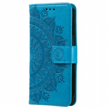 Flip Cover Samsung Galaxy A55 5g Mandala Sol Med Rem