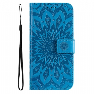 Flip Cover Til Samsung Galaxy A55 5g Fantastisk Mandala Med Rem