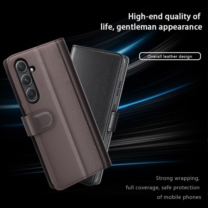 Læder Cover Samsung Galaxy A55 5g Telefon Etui Læder