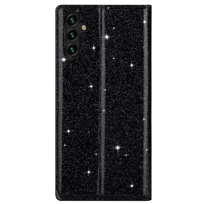 Læder Cover Samsung Galaxy A55 5g Telefon Etui Glitter