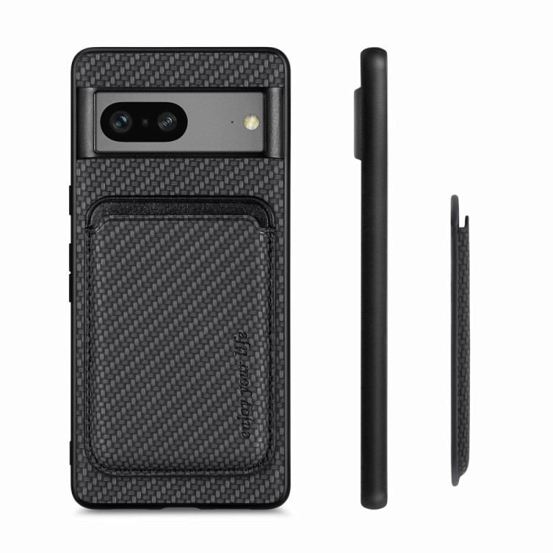 Cover Google Pixel 7 Carbon Fiber Aftagelig Kortholder