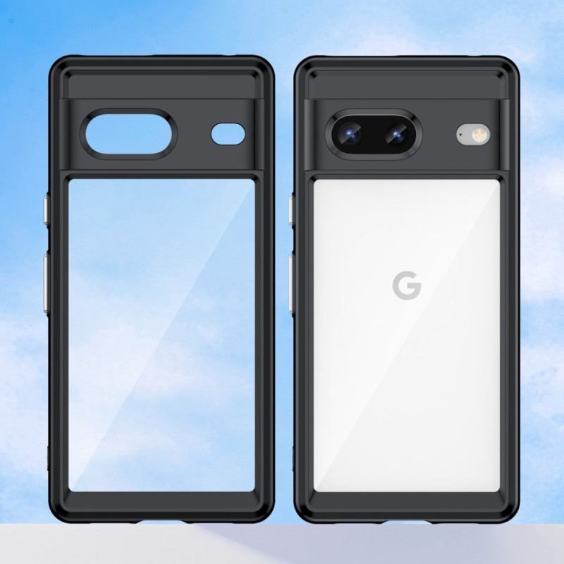 Cover Google Pixel 7 Gennemsigtig Hybrid