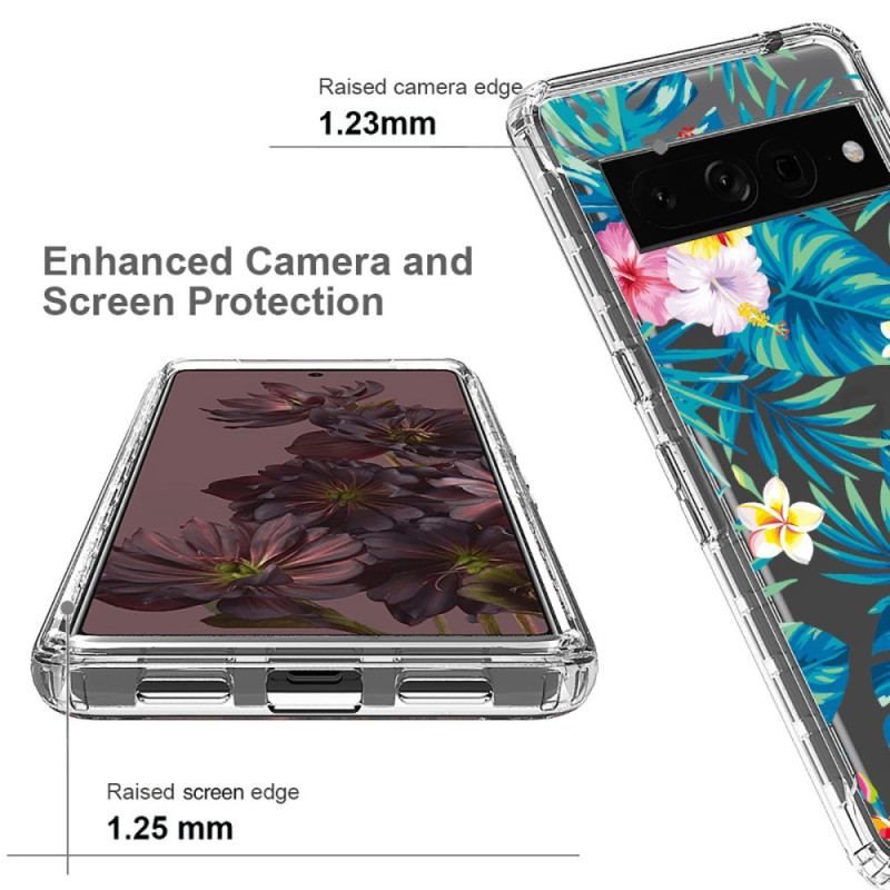 Cover Google Pixel 7 Pro Fancy Blomster