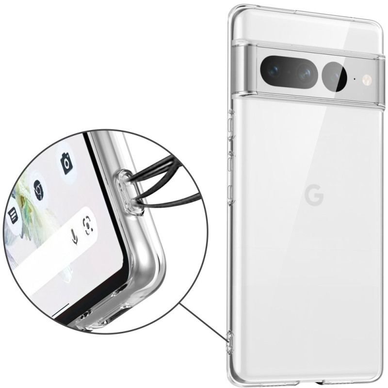 Cover Google Pixel 7 Pro Fleksibel Gennemsigtig