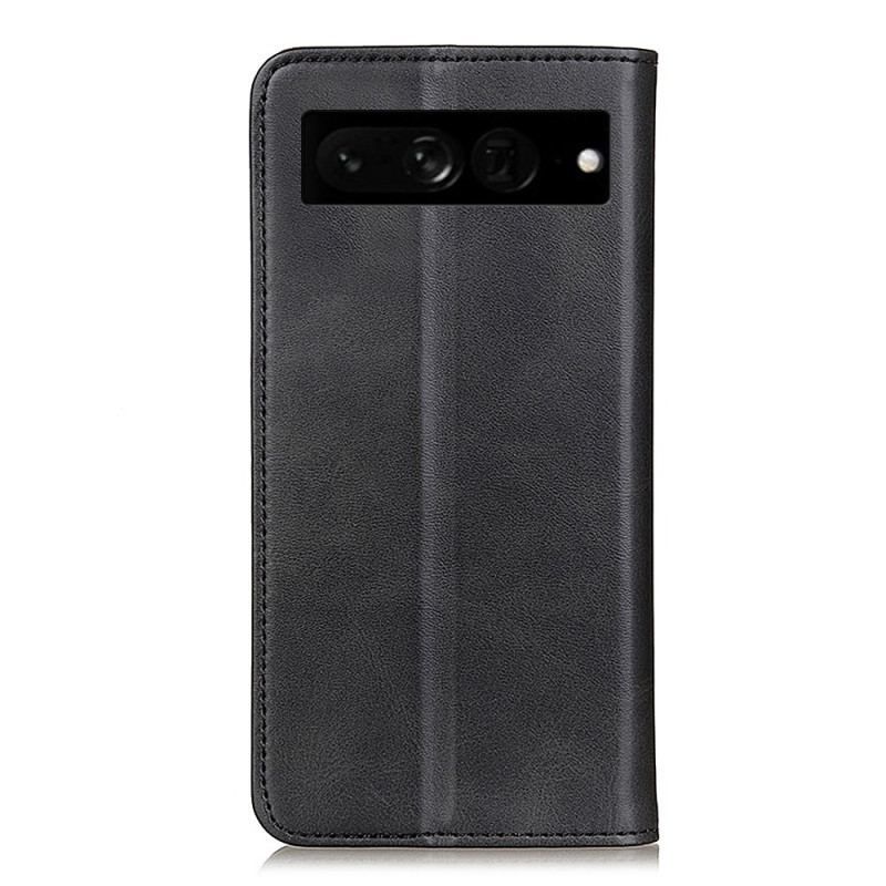 Cover Google Pixel 7 Pro Flip Cover Klassisk Splitlæder