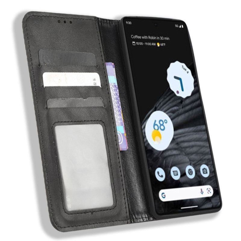 Cover Google Pixel 7 Pro Flip Cover Stiliseret