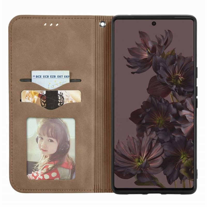 Cover Google Pixel 7 Pro Flip Cover Vintage Serie