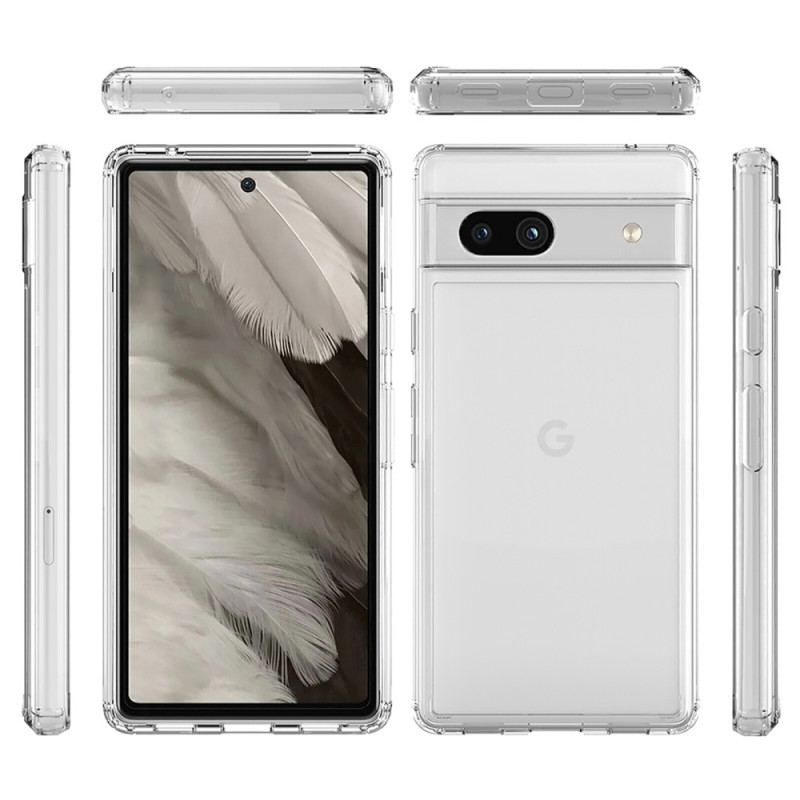 Cover Google Pixel 7A Gennemsigtig Anti-gulning