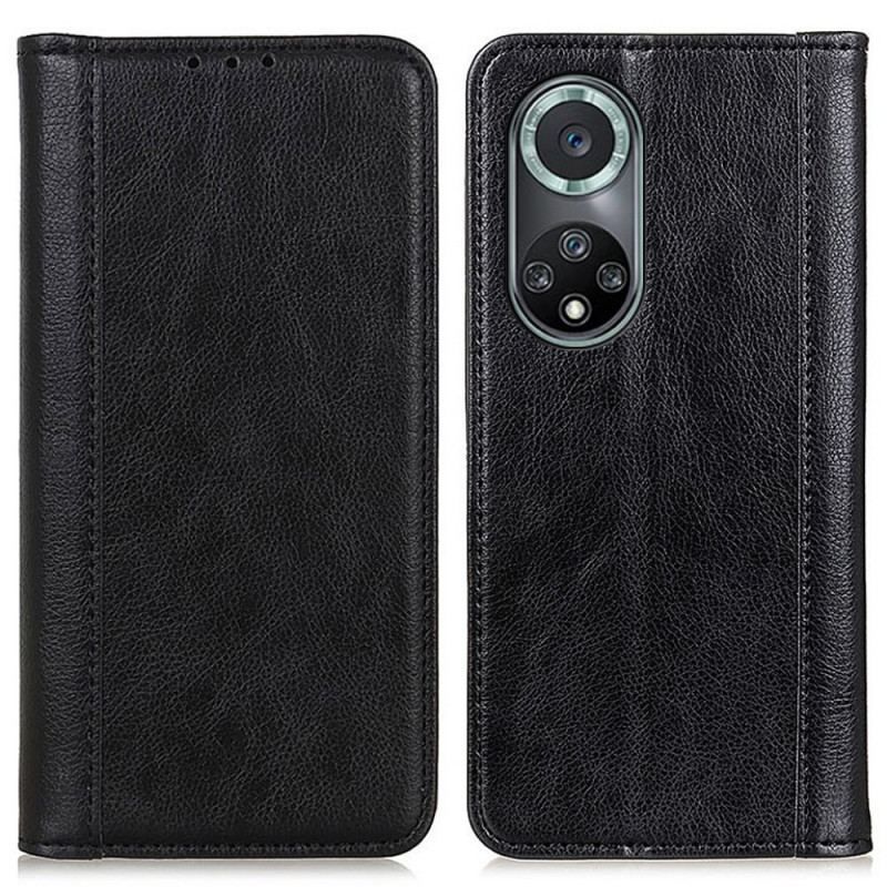 Cover Honor 50 Pro Flip Cover Pro Elegance Split Litchi-læder