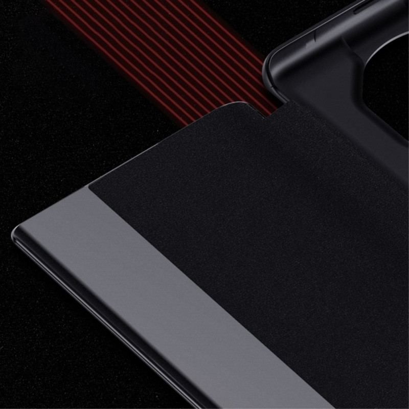 Cover Huawei Mate 50 Pro Litchi Imiteret Læder