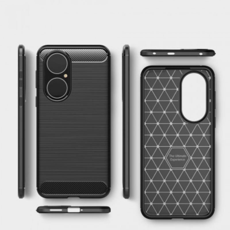 Cover Huawei P50 Børstet Kulfiber