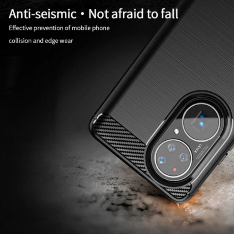 Cover Huawei P50 Mofi Børstet Kulfiber