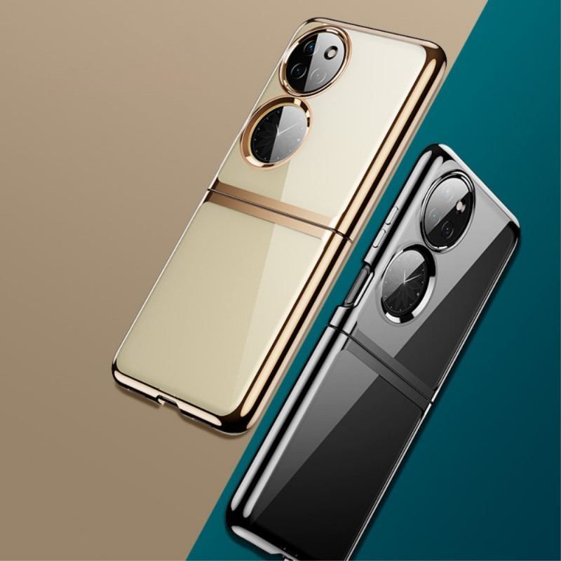 Cover Huawei P50 Pocket Gennemsigtig Farvet