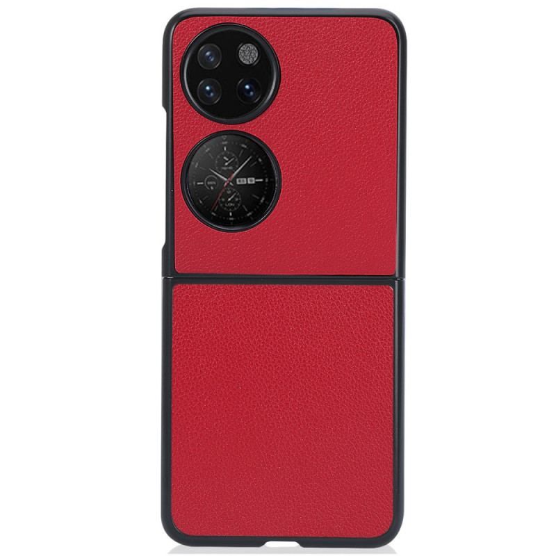 Cover Huawei P50 Pocket Litchi Læder Effekt