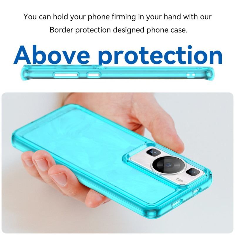 Cover Huawei P60 Pro Transparent Candy Series