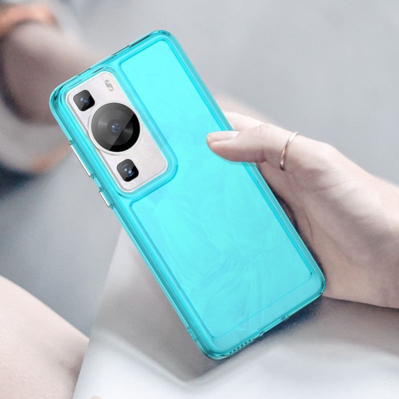 Cover Huawei P60 Pro Transparent Candy Series