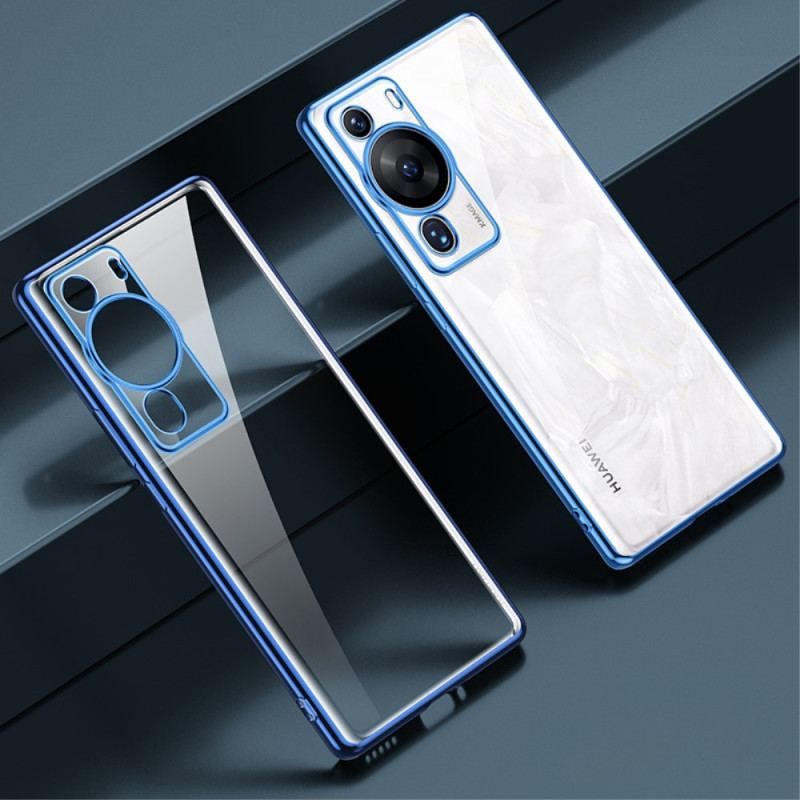 Cover Huawei P60 Pro Transparent Metal Style Kanter Sulada