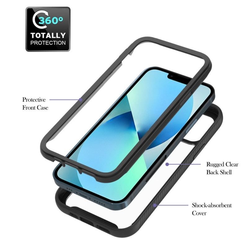 Cover iPhone 14 Plus Gennemsigtig Med Ring-support