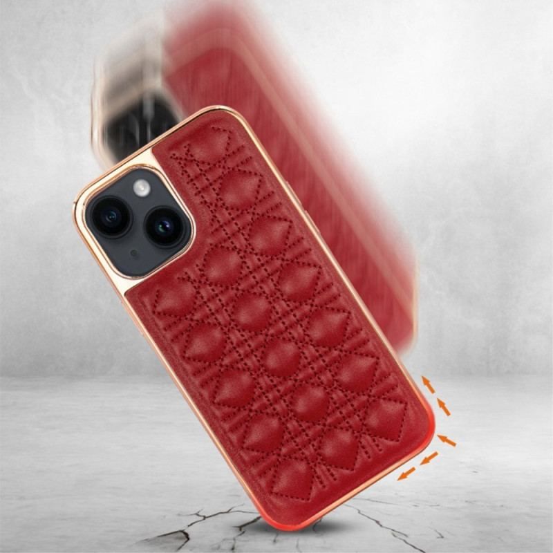 Cover iPhone 14 Plus Vietao Couture Lædereffekt