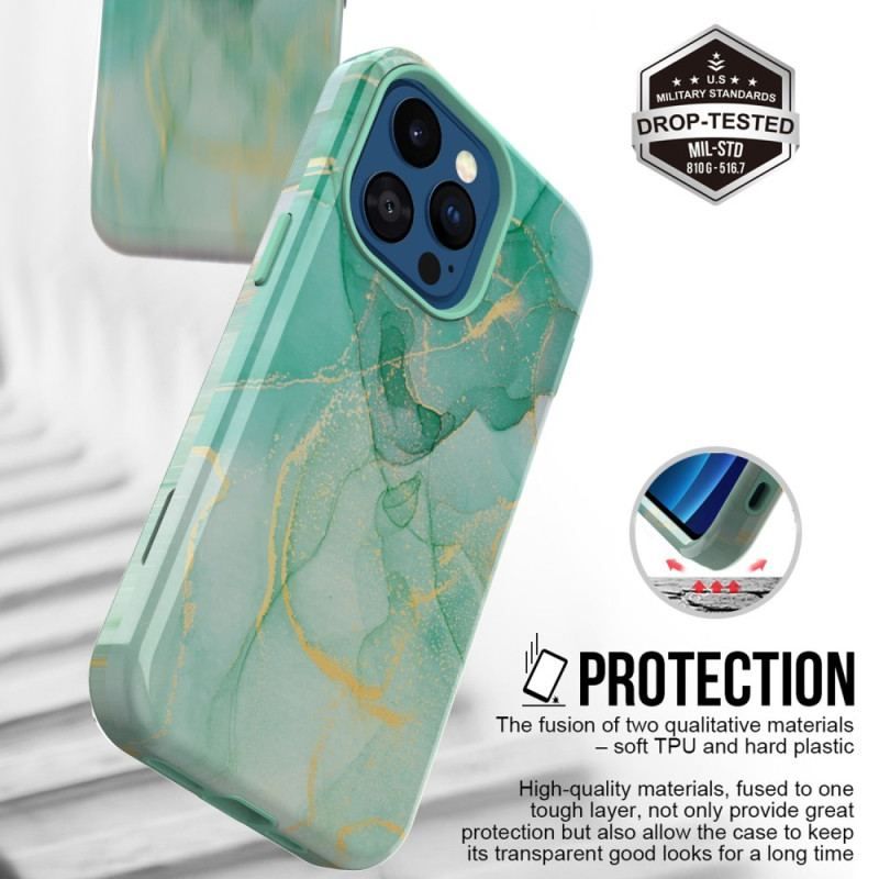 Cover iPhone 14 Pro Fantastisk Marmor