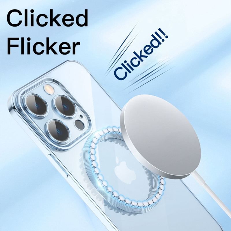 Cover iPhone 14 Pro Gennemsigtig Magsafe Kompatibel
